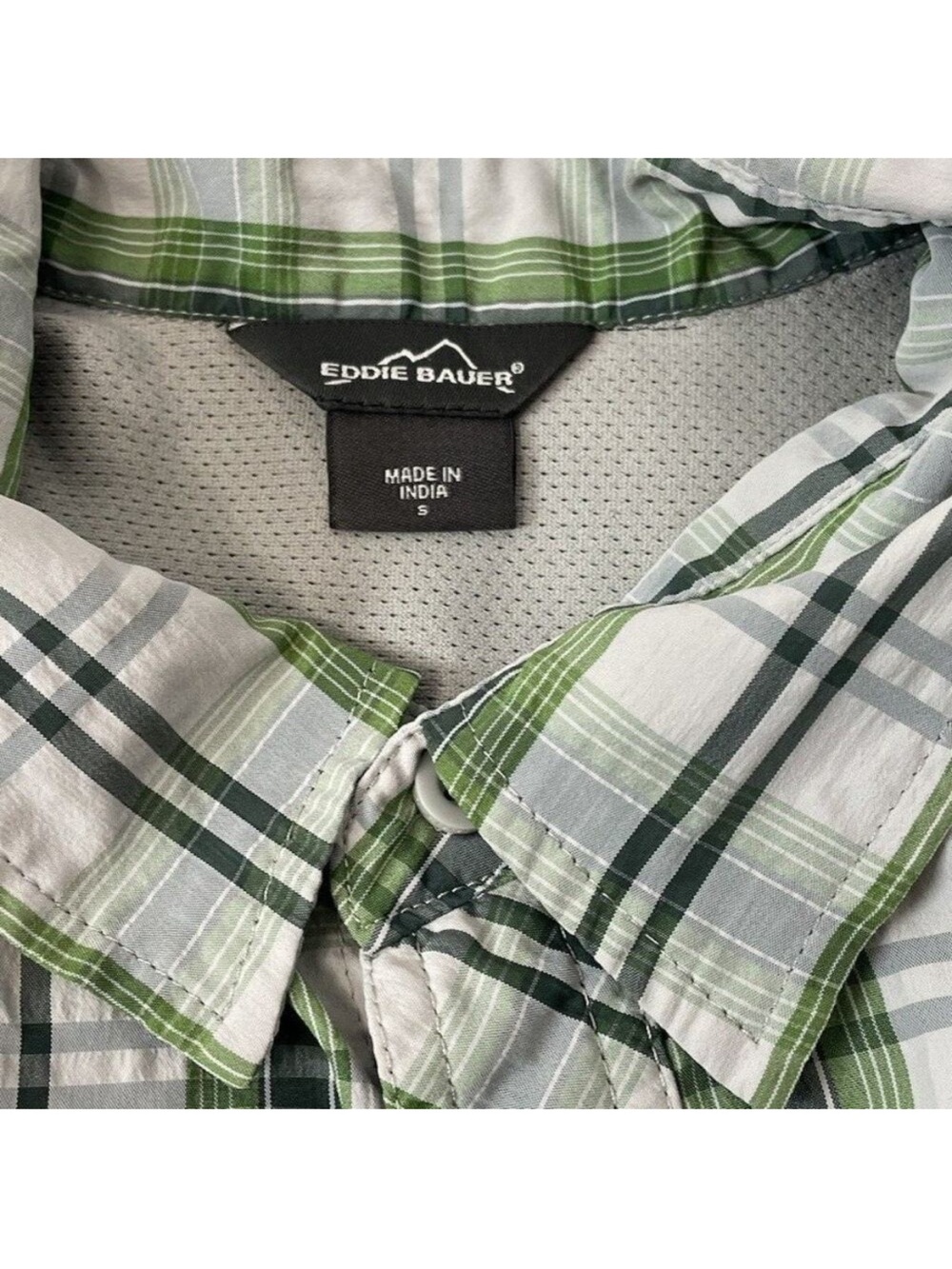 Eddie Bauer Travex Men’s Small Button Up Collared Shirt Outdoors - Picture 4 of 5